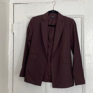 Eggplant theory blazer